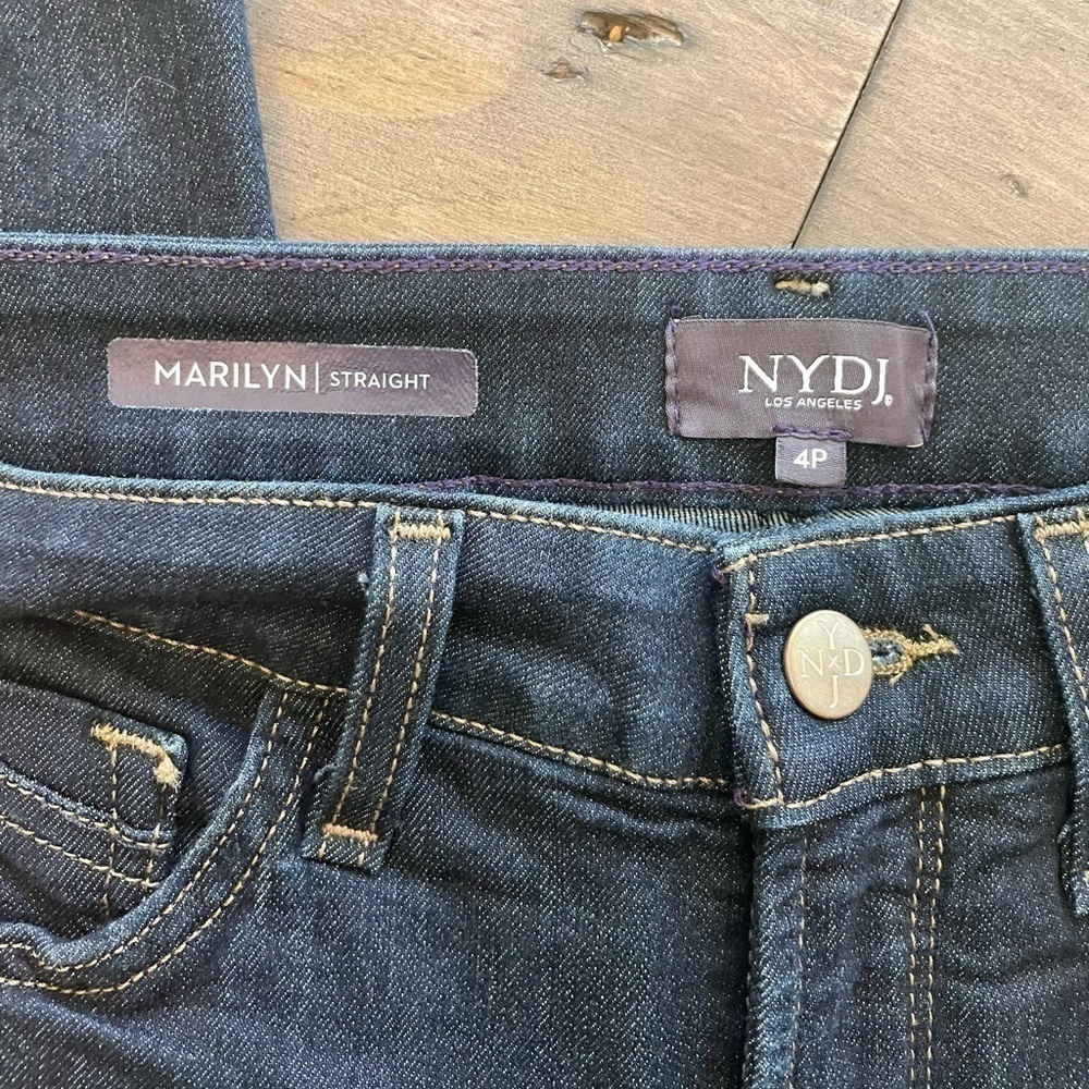𝅺nydj Marilyn Straight Leg Jeans View 5